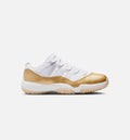Air Jordan 11 Retro Low Mother's Day Women's Shoes - White/Metallic Gold/Team Gold