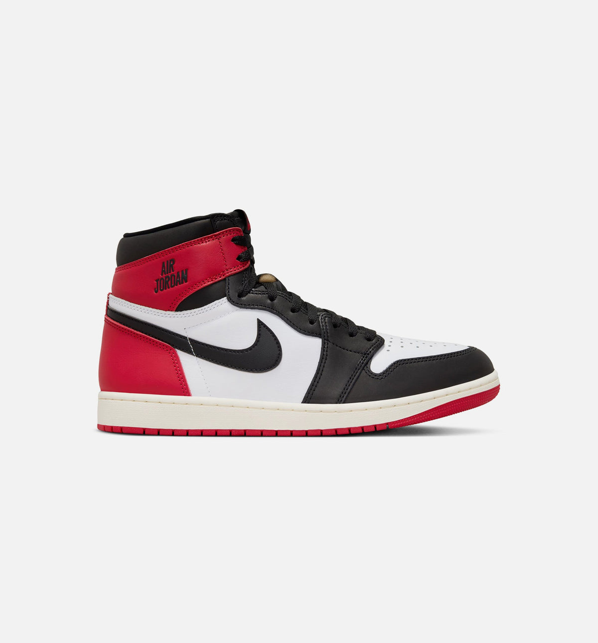 Air Jordan 1 Retro High OG Black Toe Men's Shoes - White/Black/Varsity Red/Sail