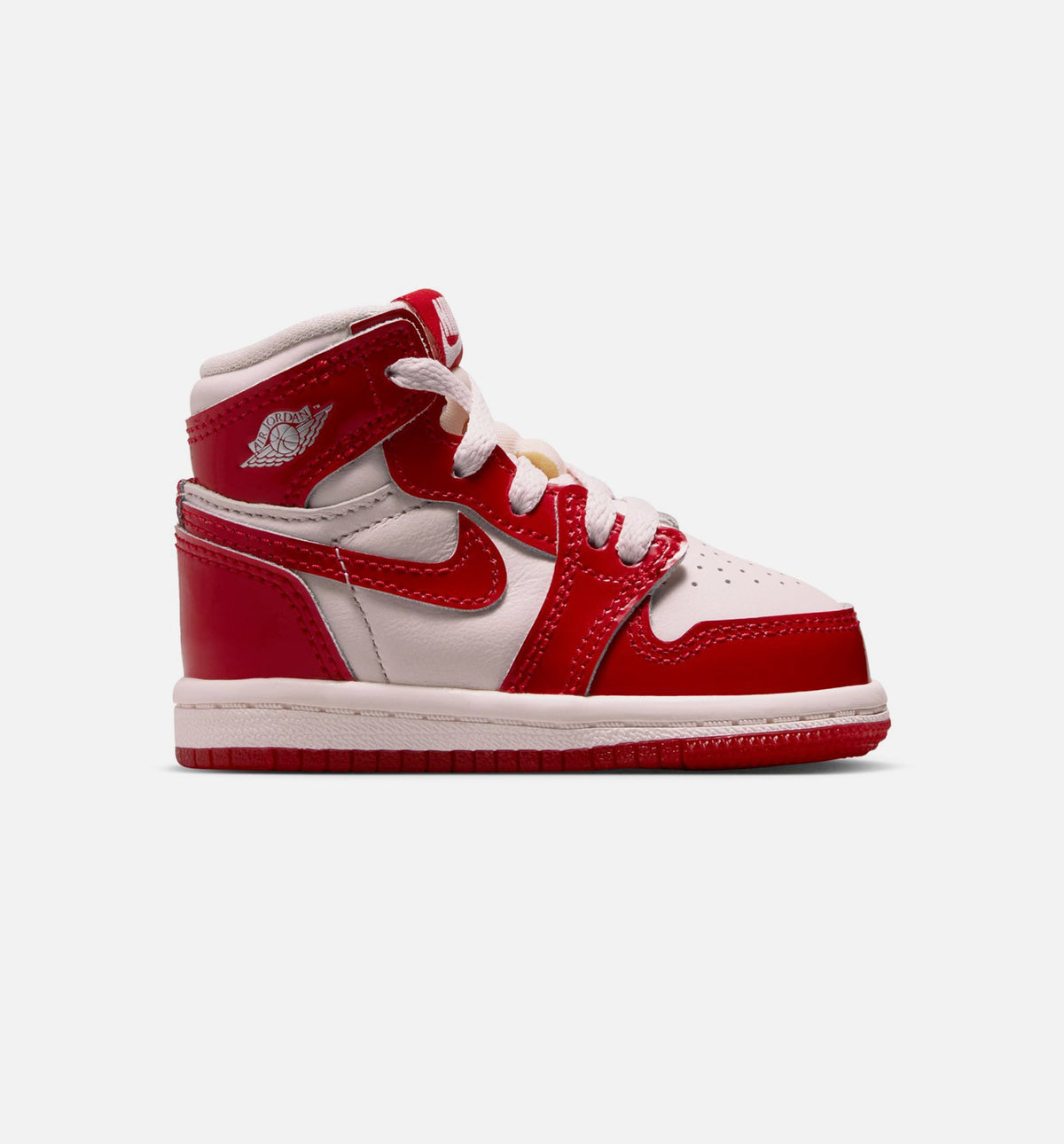 Air Jordan 1 Retro High OG Nails & Grails Infant & Toddler Shoes - University Red/Metallic Silver