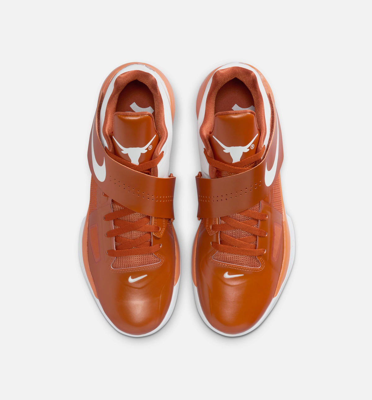 Zoom KD 4 Texas Longhorns Men's Shoes - Desert Orange/White