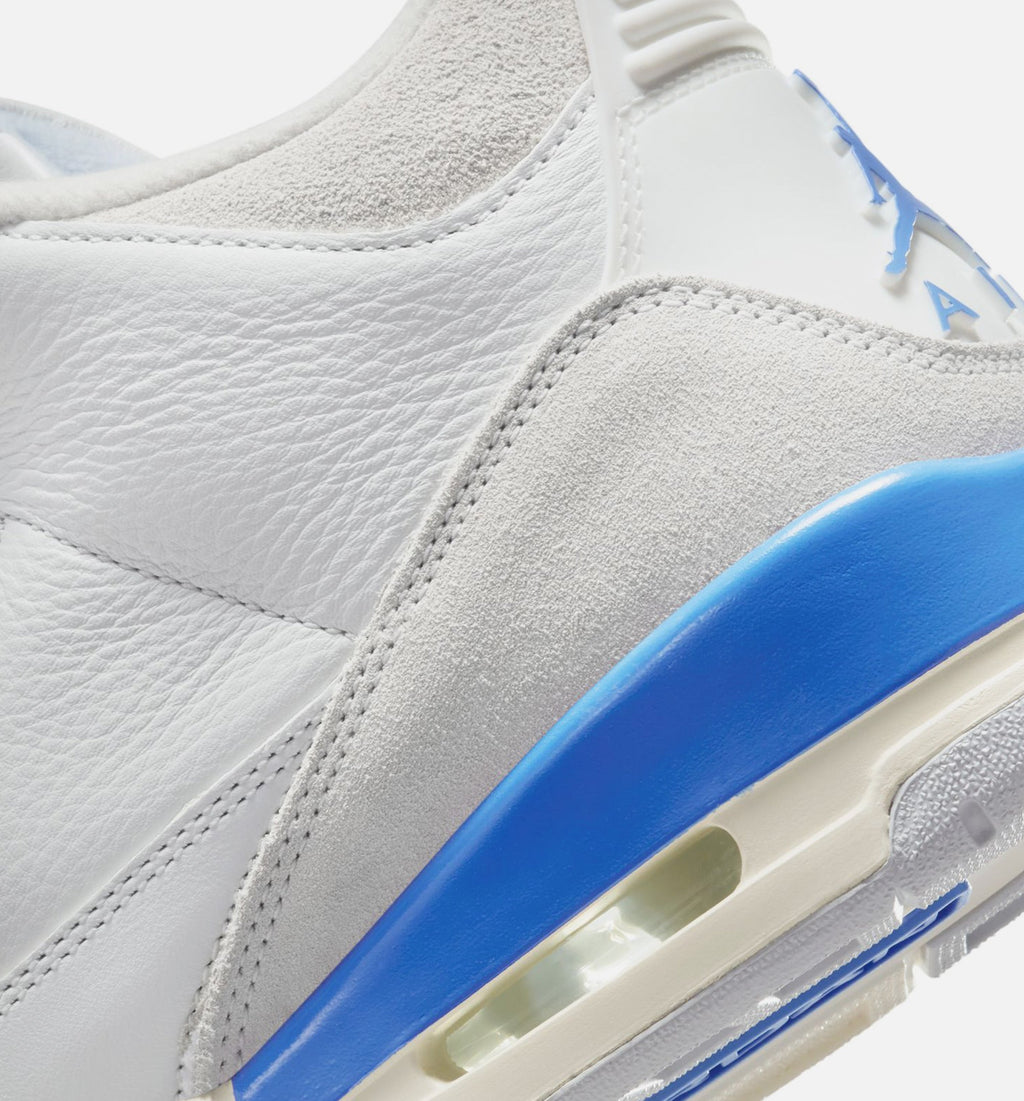 Air Jordan 3 Retro Lucky Shorts Men's Shoes - Summit White/Hydrogen Blue/Legend Blue