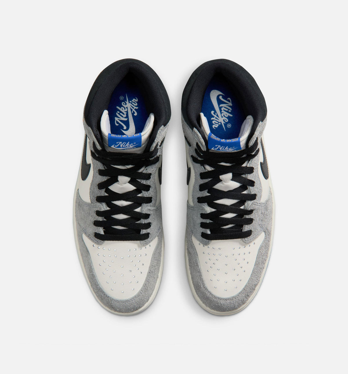Air Jordan 1 Retro High OG Cool Grey Men's Shoes - Cool Grey/Black/Sail/Game Royal/White
