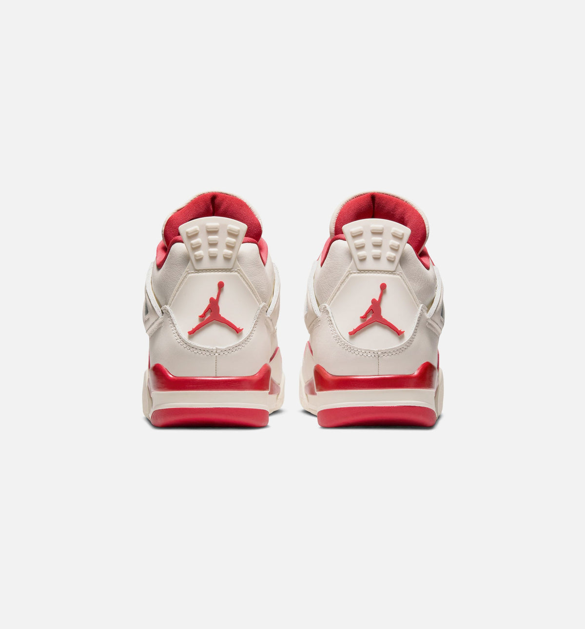 Air Jordan 4 Retro Valentine's Day Women's Shoes - Pale Ivory/Sierra Red/Tough Red