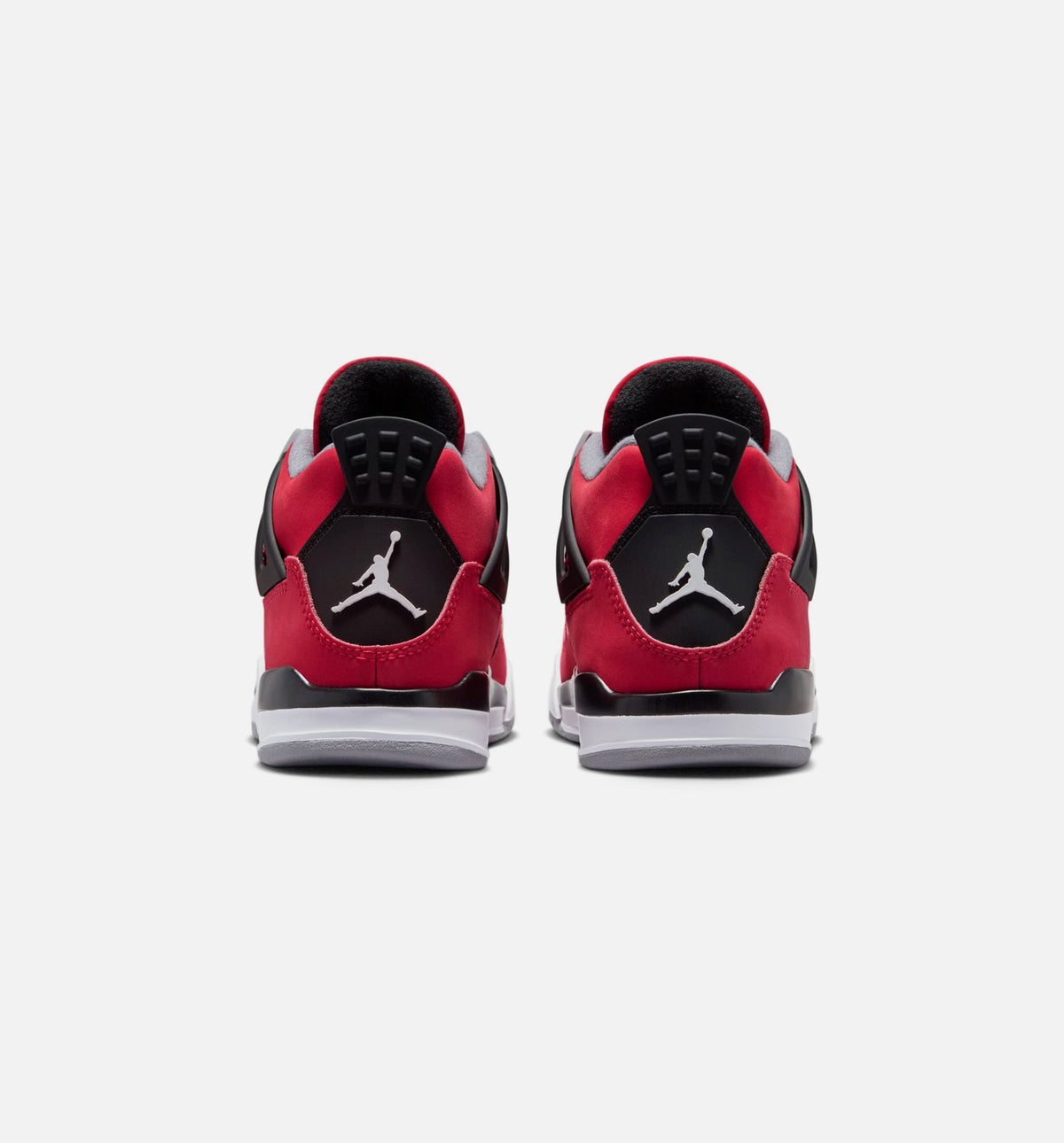 Air Jordan 4 Retro Toro Bravo Preschool Shoes - Fire Red/White/Black/Cement Grey