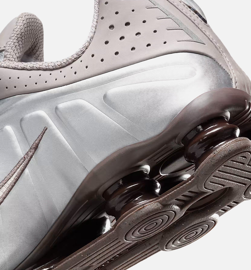 Shox R4 Men's Shoes - Cave Stone/College Grey/Baroque Brown