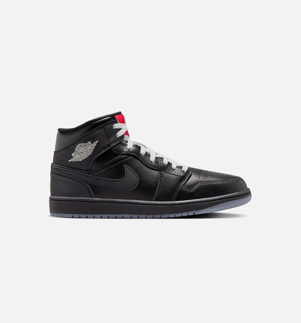 Air Jordan 1 Mid SE Men's Shoes - Black/Grey
