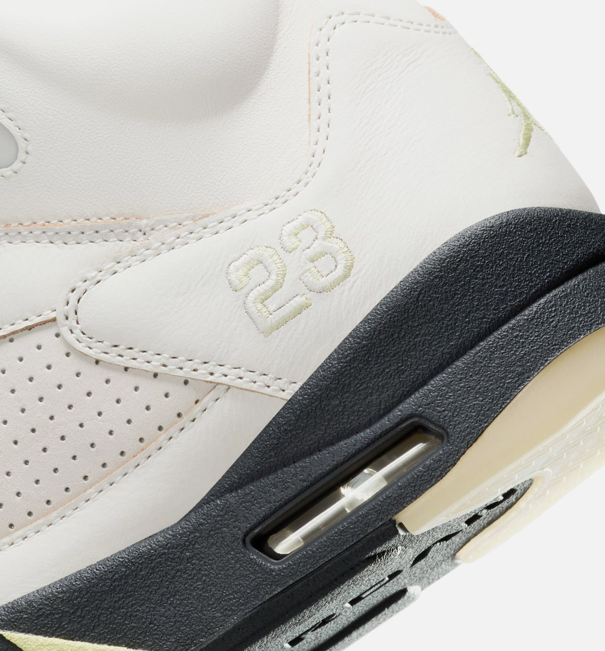 Air Jordan 5 Retro Luminous Green Women's Shoes - Sail/Luminous Green/Anthracite