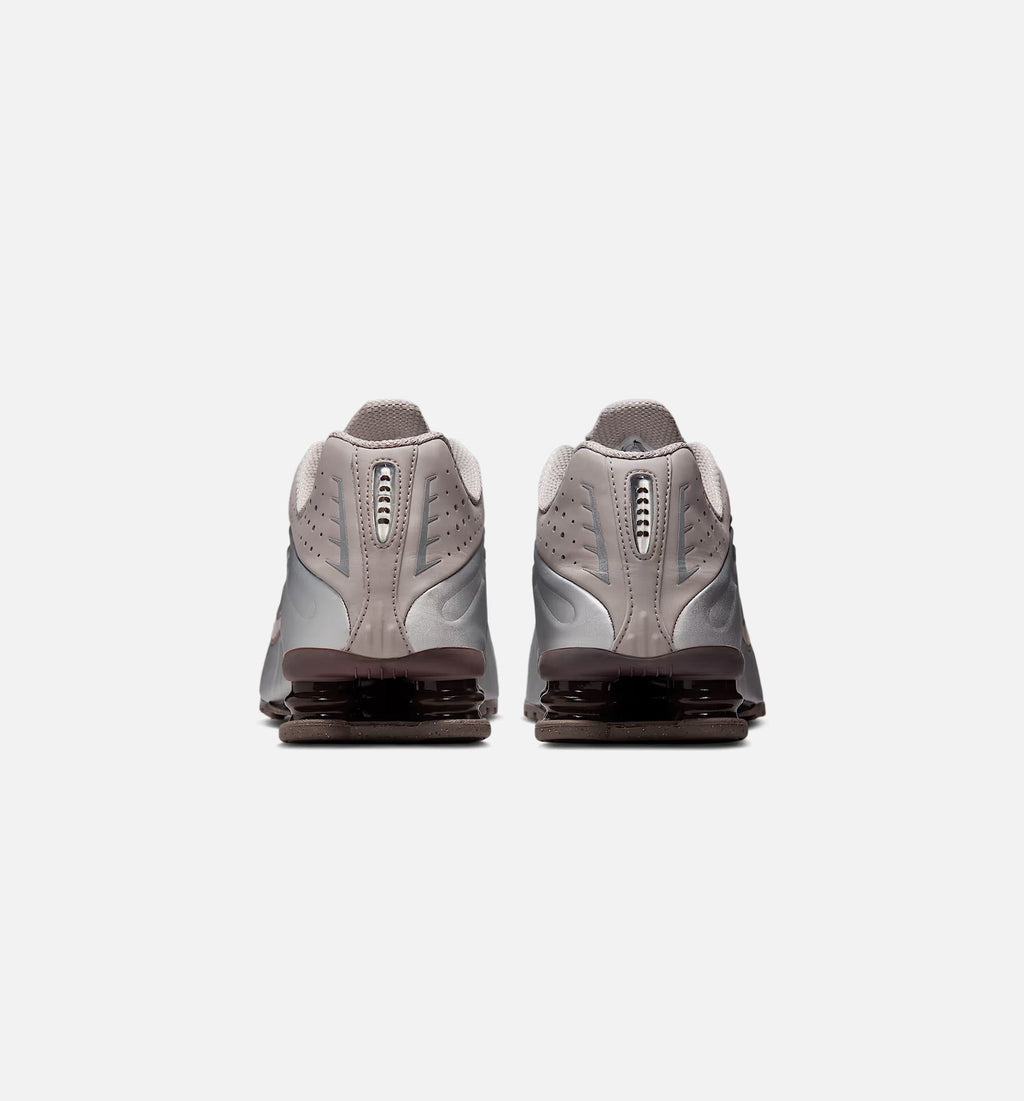 Shox R4 Men's Shoes - Cave Stone/College Grey/Baroque Brown