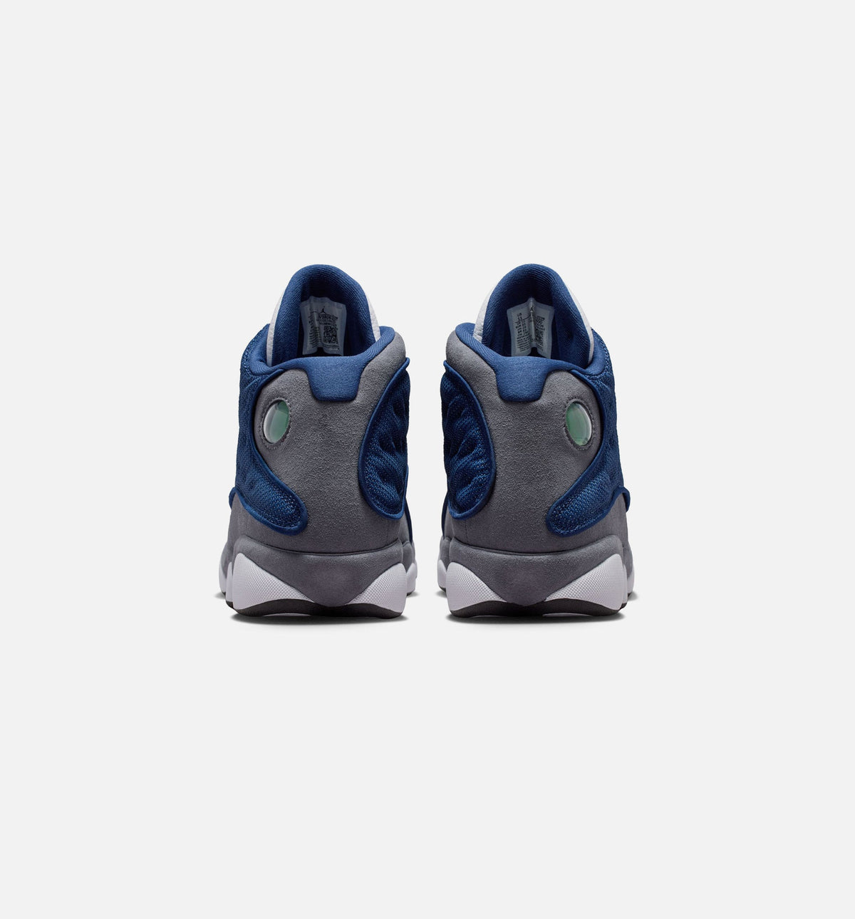 Air Jordan 13 Retro Navy and Flint Grey Men's Shoes - Navy/University Blue/Flint Grey/White