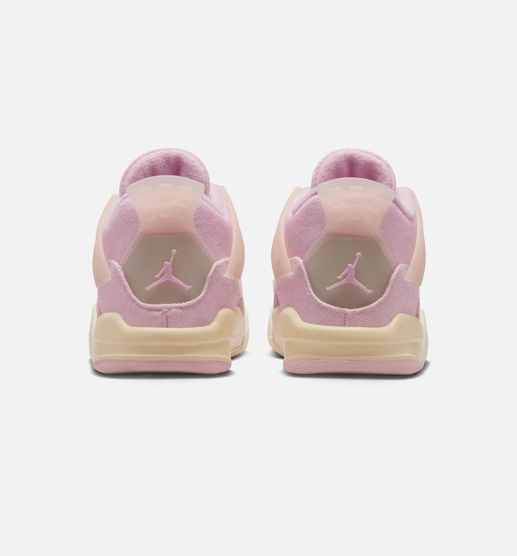 Air Jordan 4 Retro Pink Pearl and Iced Carmine Infant & Toddler Shoes - Iced Carmine/Coconut Milk/Anthracite/Muslin/Pinksicle