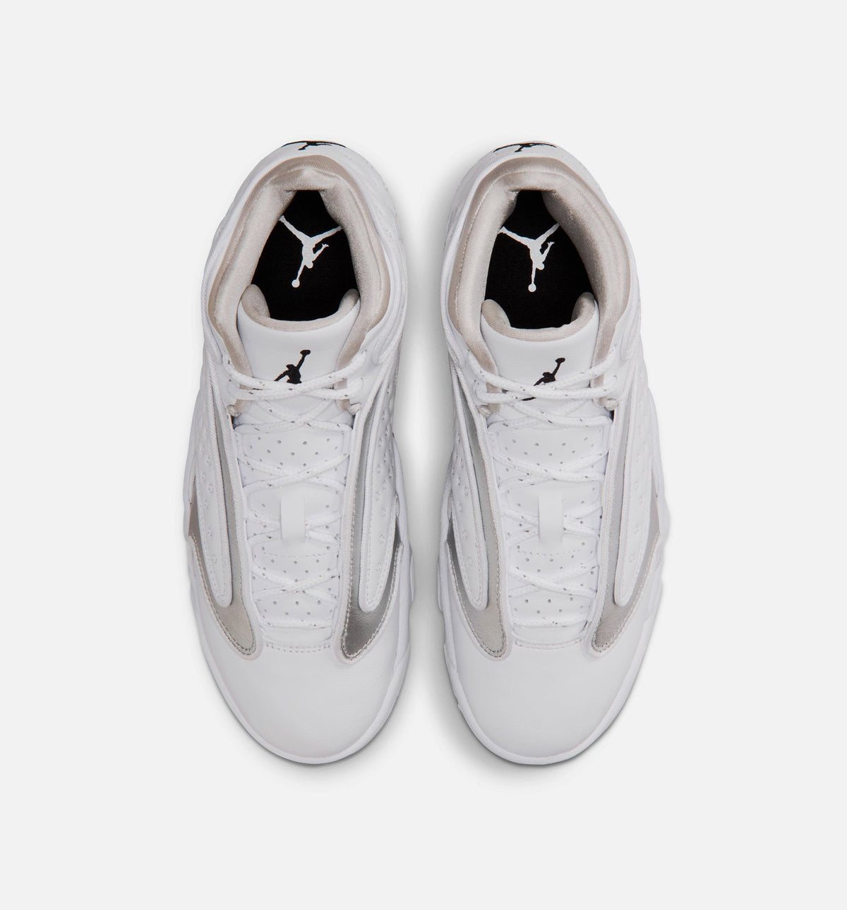 Air Jordan OG Women's Shoes - White/Black/Metallic Silver