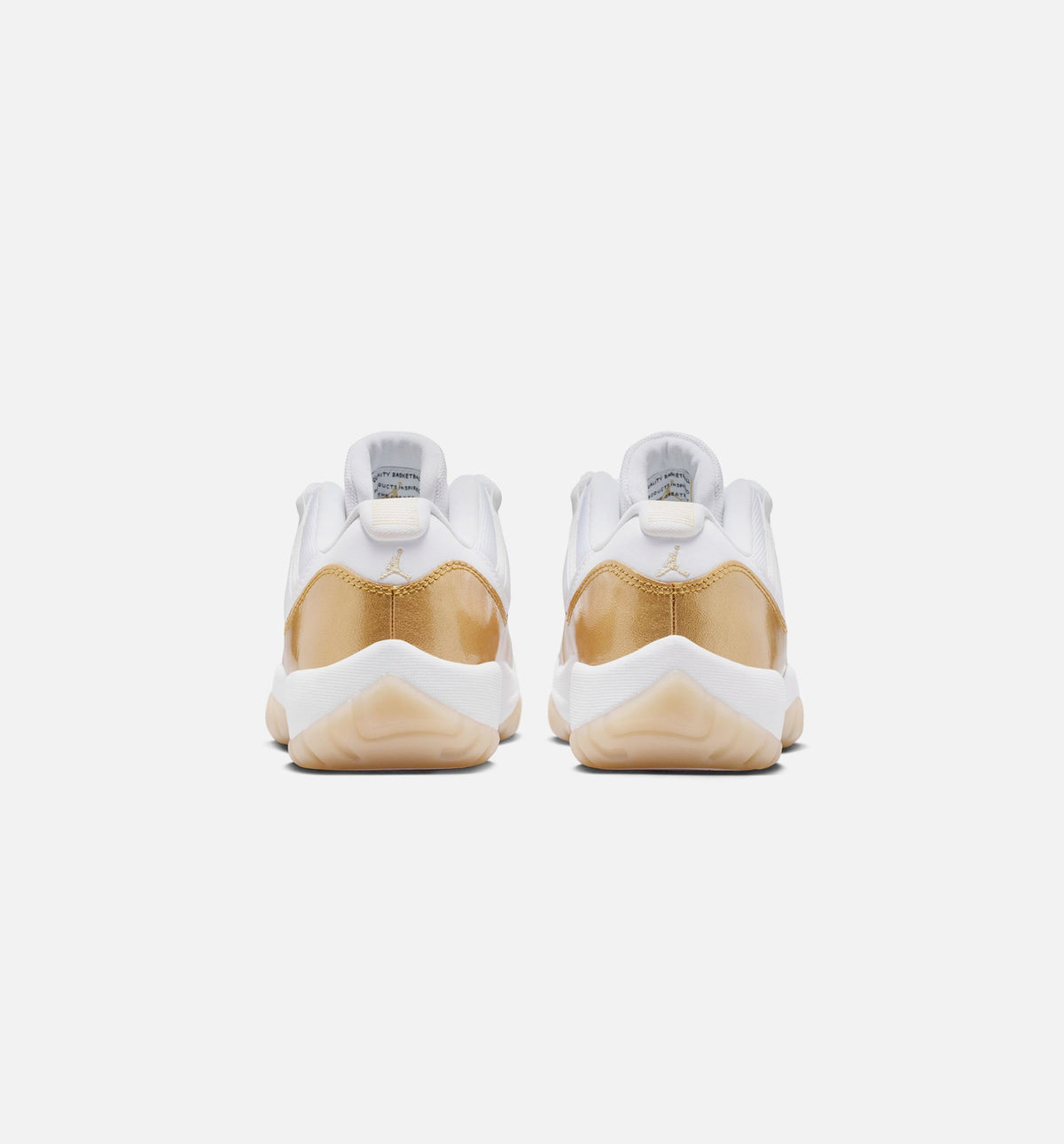 Air Jordan 11 Retro Low Mother's Day Women's Shoes - White/Metallic Gold/Team Gold