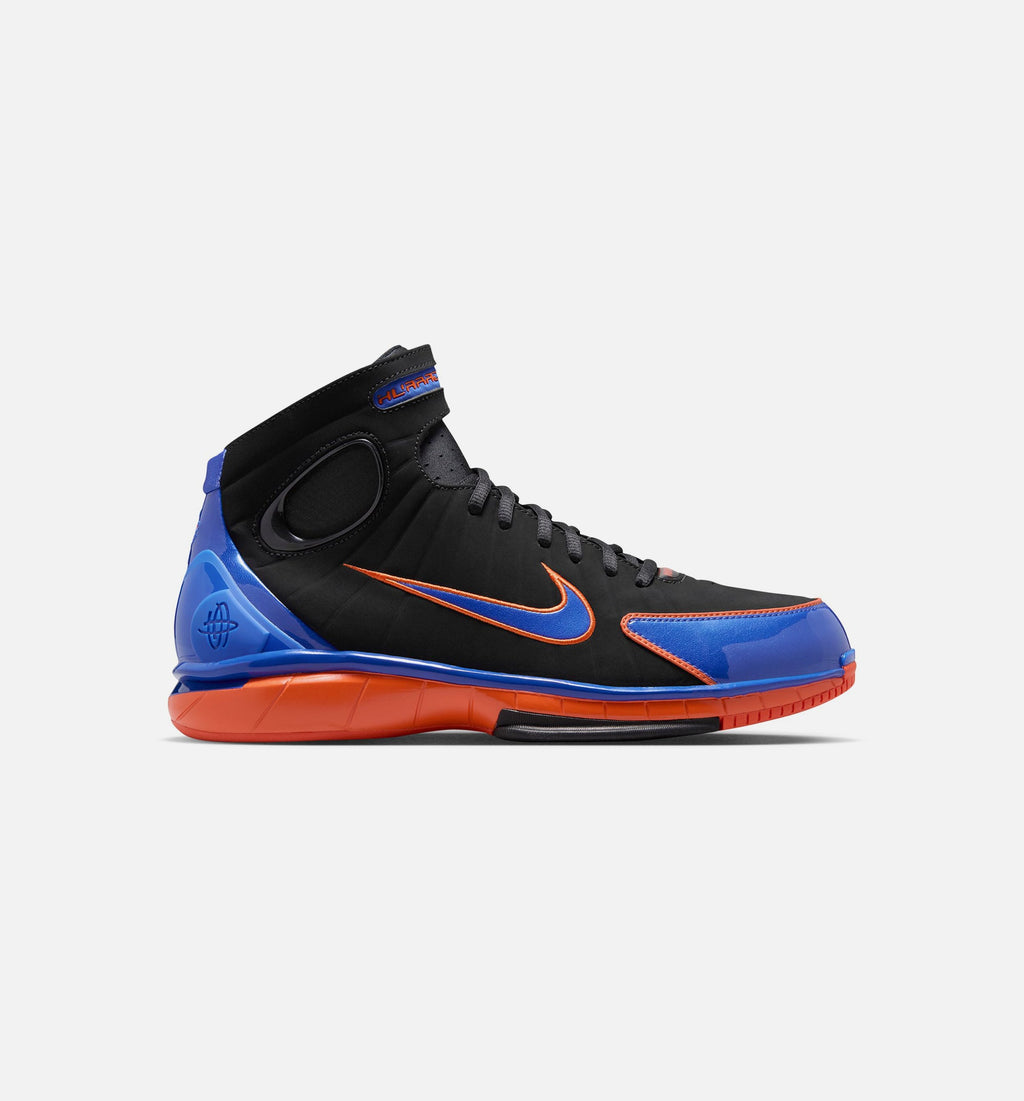 Air Zoom Huarache 2K4 Penny Hardaway Men's Basketball Shoes - Black/Varsity Royal/Safety Orange
