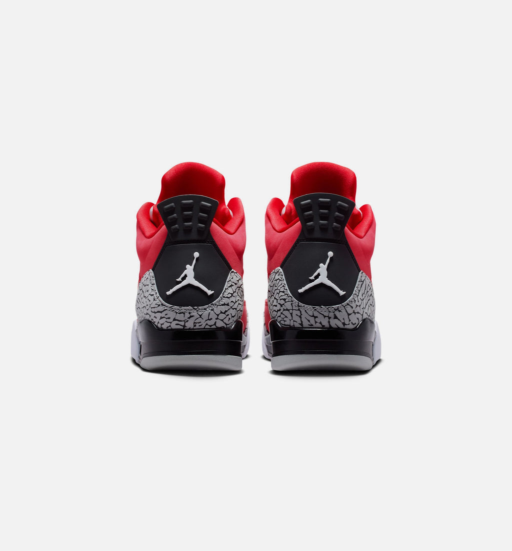 Son of Mars Low Men's Shoes - Fire Red/Black/Grey Mist/White