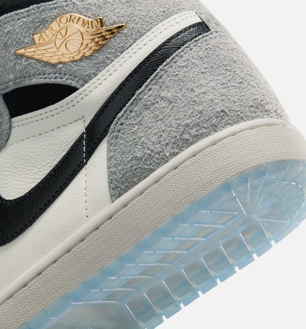 Air Jordan 1 Retro High OG Cool Grey Men's Shoes - Cool Grey/Black/Sail/Game Royal/White
