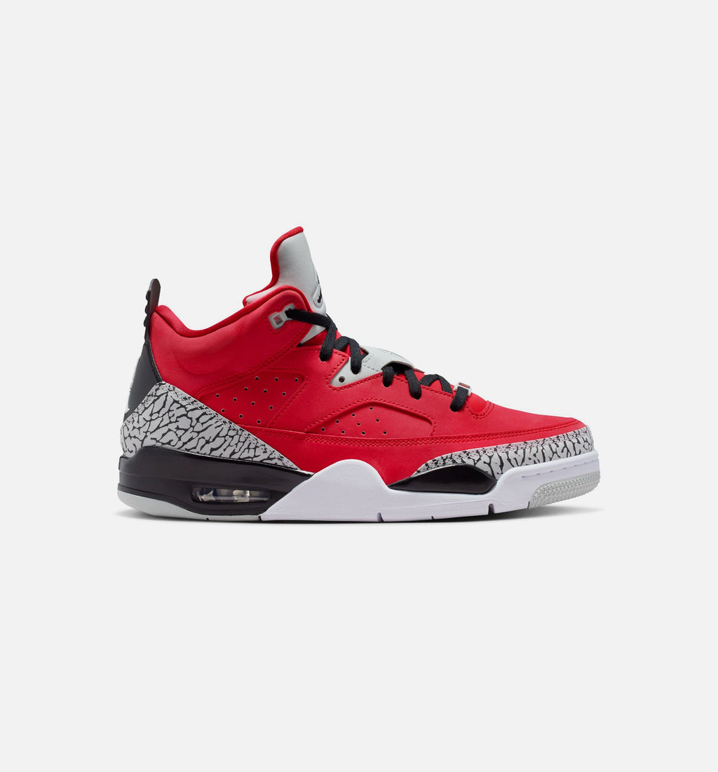 Son of Mars Low Men's Shoes - Fire Red/Black/Grey Mist/White