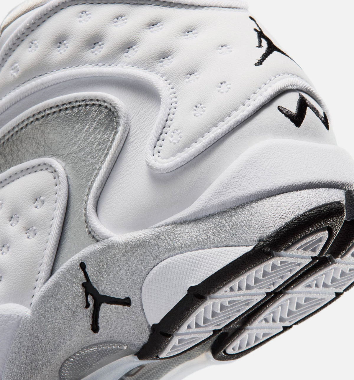 Air Jordan OG Women's Shoes - White/Black/Metallic Silver