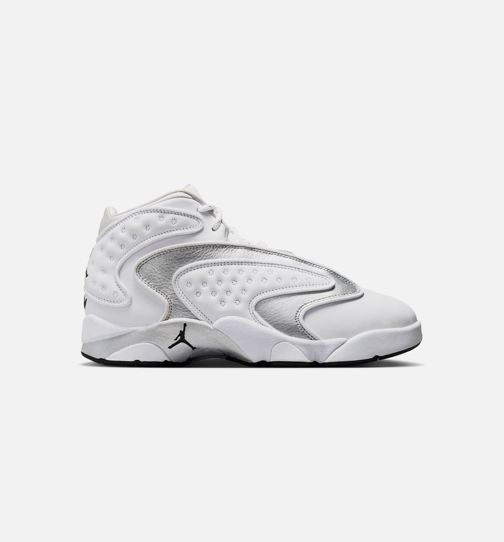 Air Jordan OG Women's Shoes - White/Black/Metallic Silver