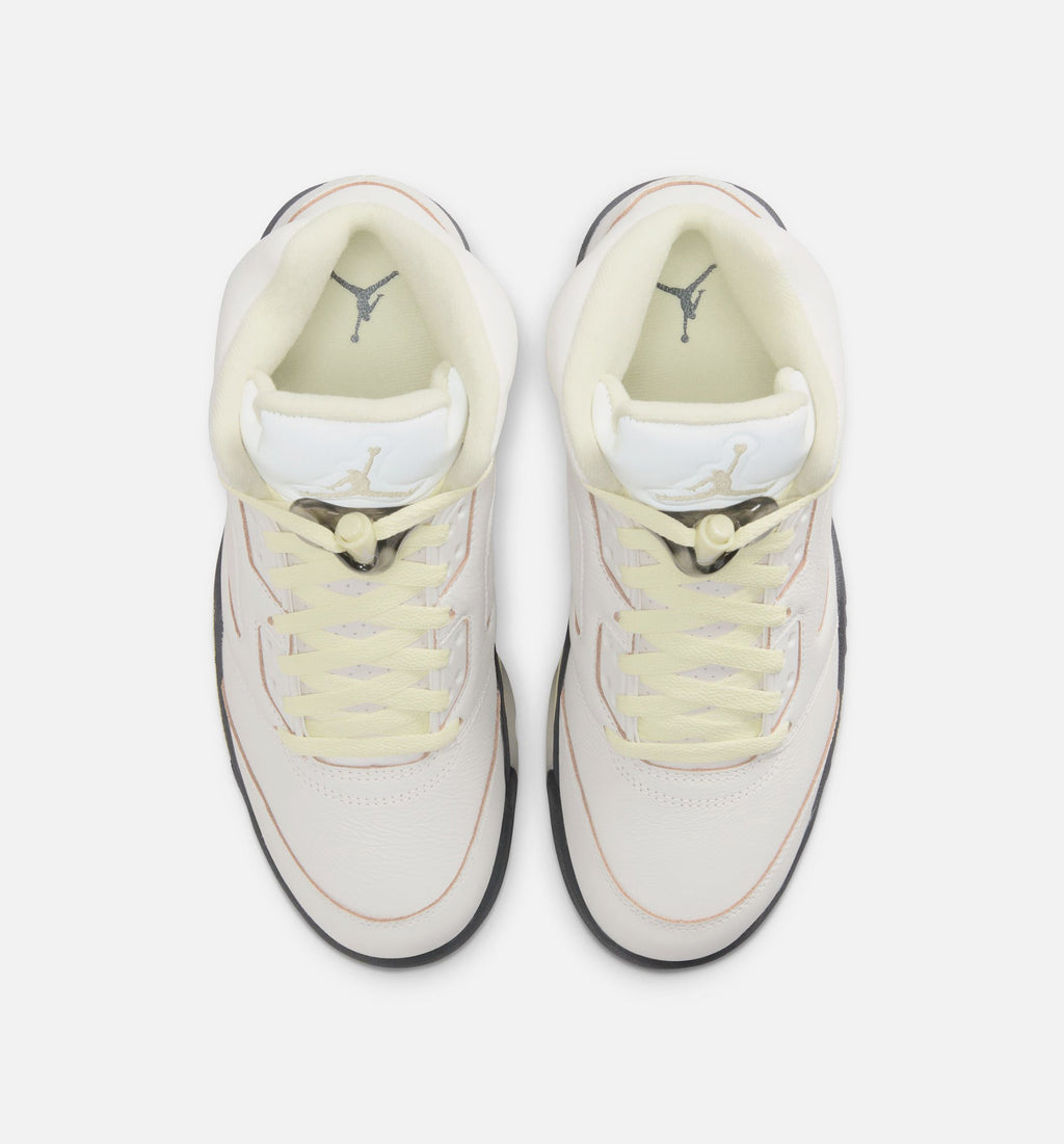 Air Jordan 5 Retro Luminous Green Women's Shoes - Sail/Luminous Green/Anthracite