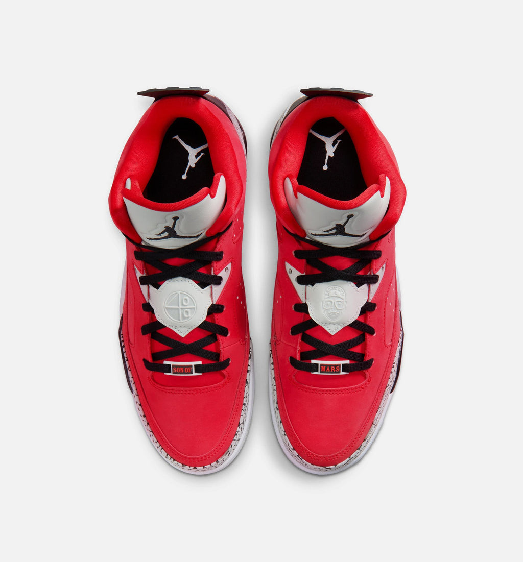 Son of Mars Low Men's Shoes - Fire Red/Black/Grey Mist/White