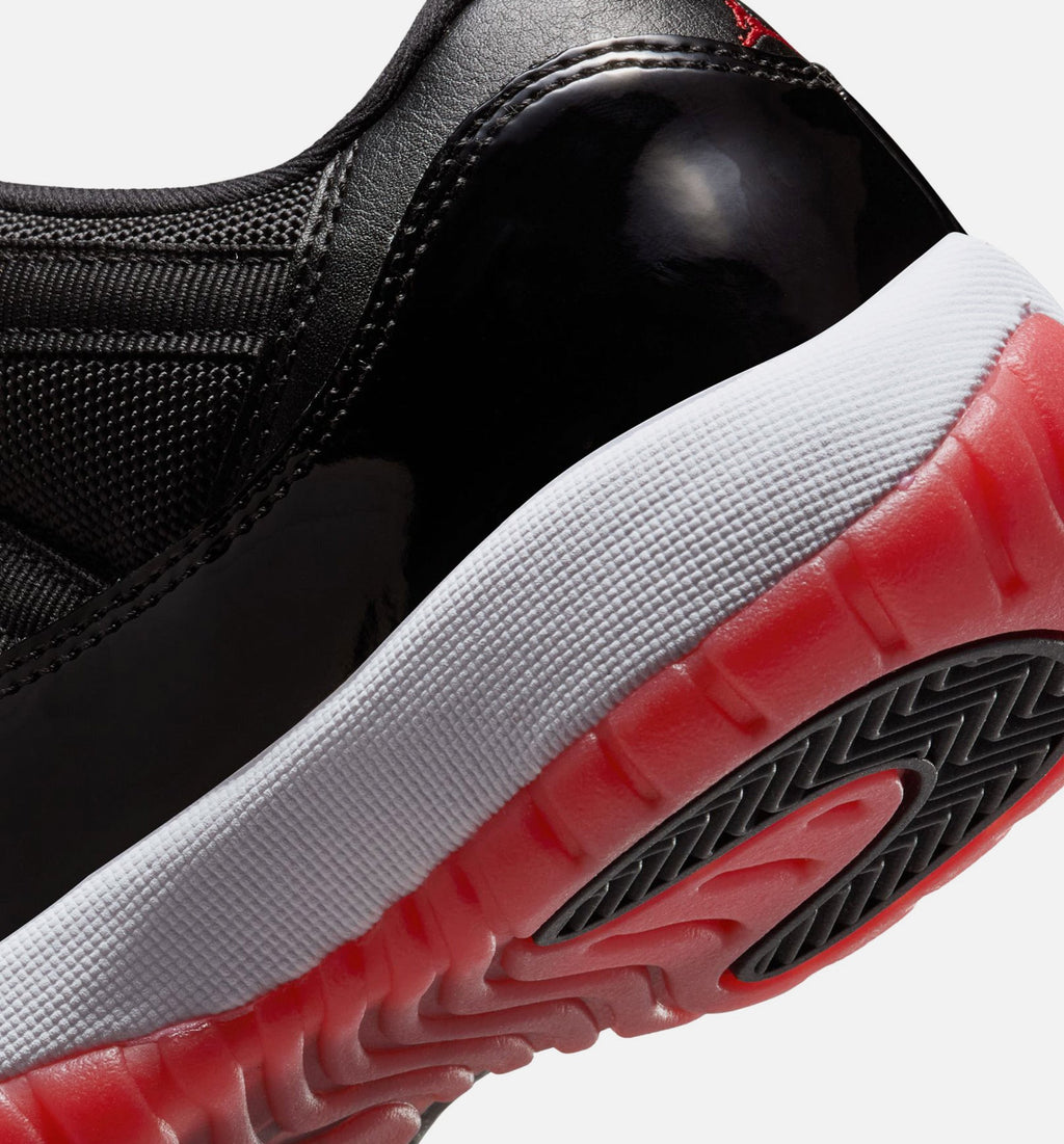 Air Jordan 11 Retro Bred Grade School Shoes - Black/Varsity Red/White