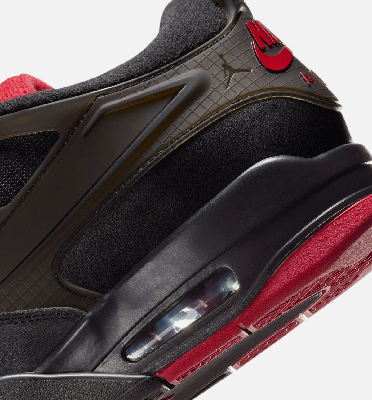 Air Jordan 4 RM Bred Men's Shoes - Black/Red