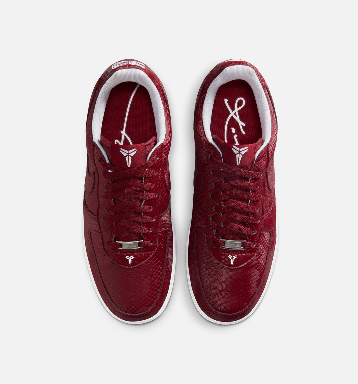 Kobe Air Force 1 Low Merion Men's Shoes - Team Red/White