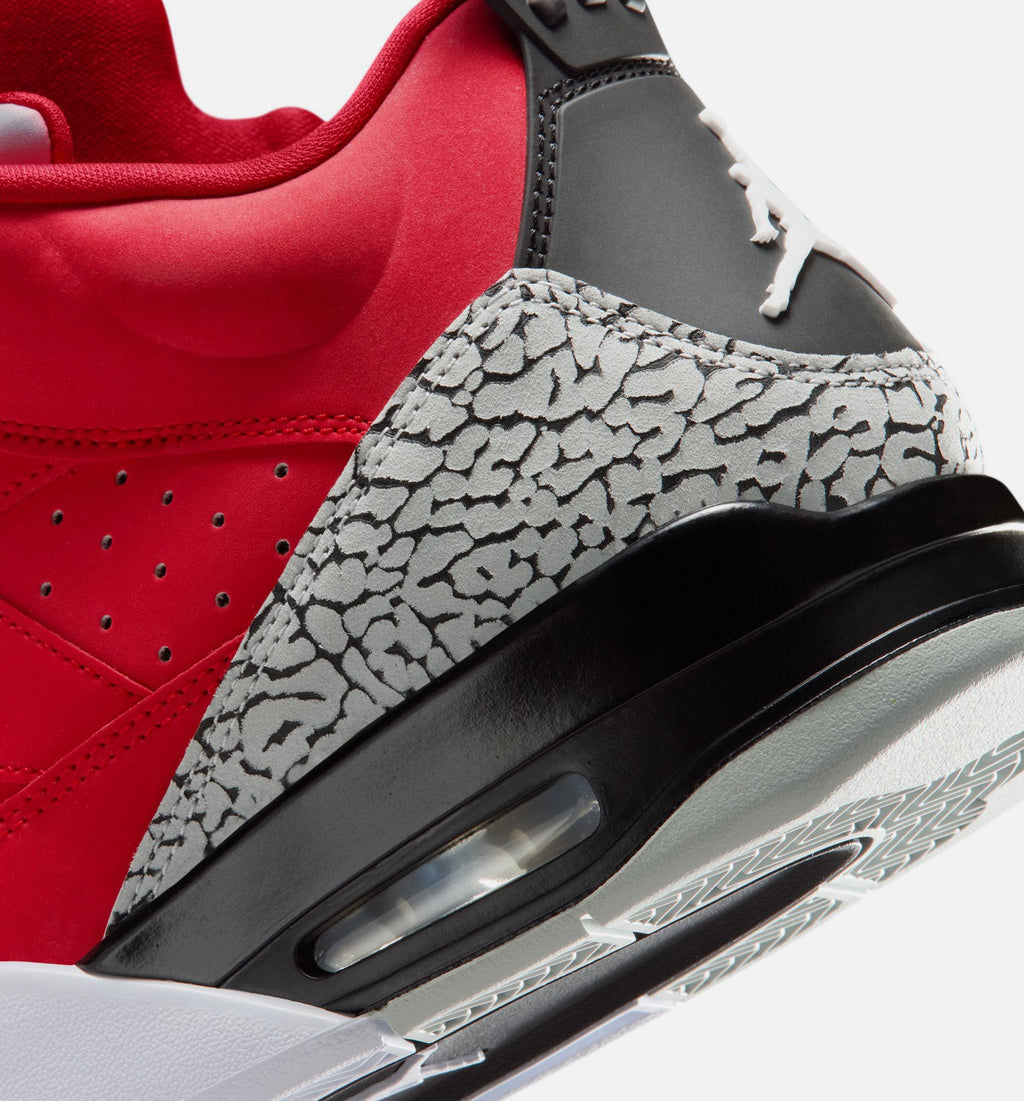Son of Mars Low Men's Shoes - Fire Red/Black/Grey Mist/White