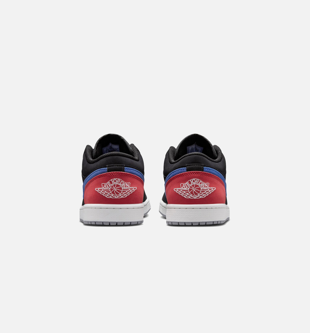 Air Jordan 1 Low Men's Shoes - Black/Summit White/True Blue/Varsity Red