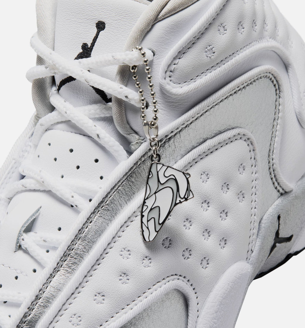 Air Jordan OG Women's Shoes - White/Black/Metallic Silver