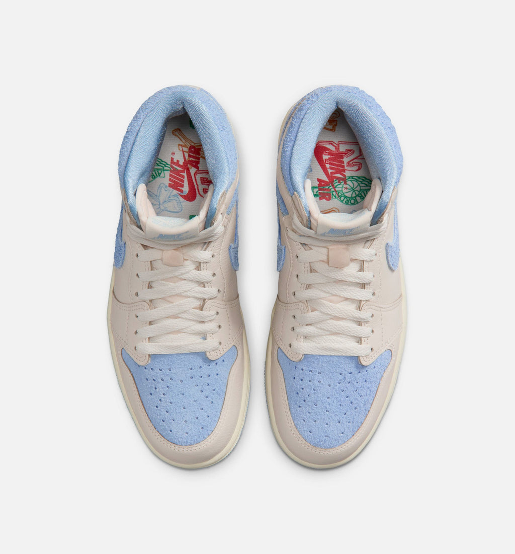 Air Jordan 1 Retro High OG Psychic Blue Women's Shoes - Pale Ivory/Psychic Blue/Coconut Milk