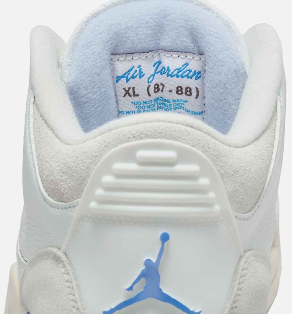 Air Jordan 3 Retro Lucky Shorts Men's Shoes - Summit White/Hydrogen Blue/Legend Blue