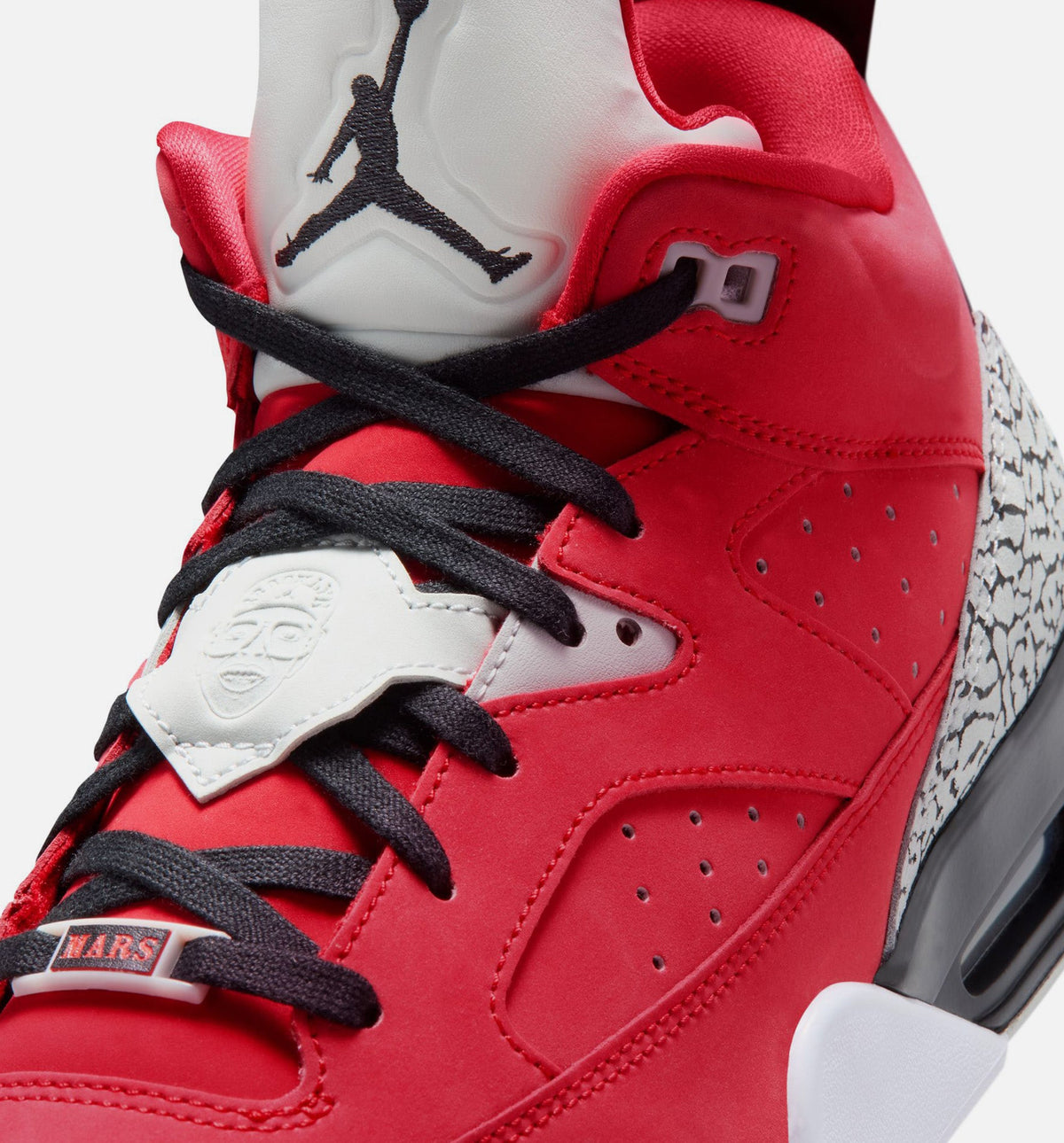 Son of Mars Low Men's Shoes - Fire Red/Black/Grey Mist/White